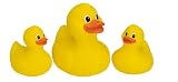 Classic Yellow Rubber Ducks (Set Of 3) -Affordable Gift for your Little One! Item #LMID-1148