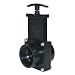 Valterra 7209 ABS Gate Valve, Black, 2" FPT x Slip