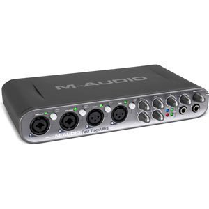 M-AUDIO プリアンプ搭載USBオーディオインターフェース Fast Track Ultra MFTU