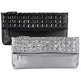 Sephora Brand Luxe Noir Foldover Clutch Collection