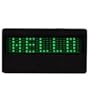PROGRAMMABLE SCROLLING LED NAME BADGE TAG MESSAGE {GREEN}