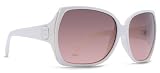 VonZipper Trudie Women's Sportswear Sunglasses - Color: White Gloss/Gradient, Size: One Size Fits All