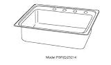 Elkay Pacemaker Kitchen Sink - 1 Bowl - PSRQ25221