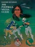 Eastern Michigan University Hurons Football 1988 Media Guide deals and discounts