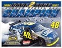 Jimmie Johnson Nascar Sprint Cup 3 in a Row Champion Car Ultra Decal