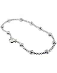 New Officina Bernardi Sterling Silver Laser Cut Anklet