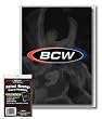 CASE of 400 BCW Mini Snap Card Holders