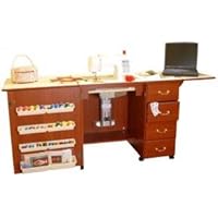 Arrow Model 98302 Sewing Machine Credenza with Airlift - Includes Free Custom Insert
