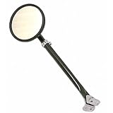 Omix-Ada 11001.01 Mirror with Arm & Bracket, 5 in. Round for Jeep 1941-64