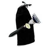 The Art Of Shaving 3 Blade Razor - Mach3 Black & Nickel-Plated