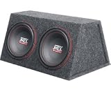 MTX RT12X2A Thunder Dual 12 Inch 800 Watt Subwoofer Box