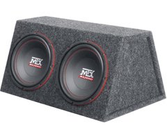 MTX RT12X2A Thunder Dual 12 Inch 800 Watt Subwoofer Box