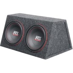 MTX RT12X2A Thunder Dual 12 Inch 800 Watt Subwoofer Box