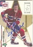 Larry Robinson, Montreal Canadiens, 2004 Parkhurst Original 6 Autographed Card