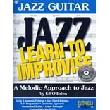 Jazz Guitar - Learn to Improvise (Includes Cd) a Melodic Approach to Jazz