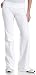 Soffe Juniors' Yoga Roll-Top Pant, White, Medium