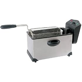 NEW & BOXED 3 LITRE STAINLESS STEEL DEEP FAT FRYER