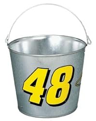 Jimmie Johnson Metal Pail - NASCAR Sports Merchandise