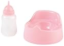 Corolle R7292 Puppen Zubehör Töpfchen und Trinkflasche