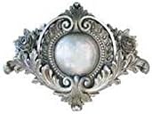 Center Piece Medallion In Gilt Silver Finish