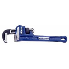 Irwin 274105 Vise Grip 1-Inch Jaw Capacity 8-Inch Cast Iron Pipe Wrench