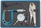 Fowler 72-520-223 MM Disc and Rotor/Ball Joint Gage Combo Kit