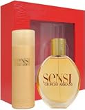 Sensi by Giorgio Armani for Women 2 Piece Set Includes: 3.4 oz Eau de Parfum Spray + 6.7 oz Perfumed Body Lotion