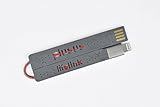 plusus 【カードポケットに収納できるLightning USB2.0 充電&シンクロハンドクラフトケーブル 18cm】 LifeLink Lightning グレー/レッド