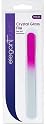 Elegant Touch Pink Crystal Glass Nail File