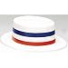 Patriotic Plastic Skimmer Hat Adult