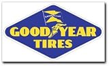 Signpast Reproduction Vintage Sign, GOODYEAR TIRES