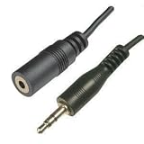 3.5mm Stereo Jack to Socket Headphone Extension Cable Lead 3mby kenable&trade;