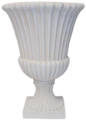 Euracast Classic Stone Style Fluted Urn Planter (Model ADN9955CS)