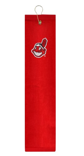 Cleveland Indians Embroidered Tri-Fold Golf Towel