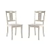Kitchen & Housewares : Keyhole Dining Chair - Soft White (2-pk.)
