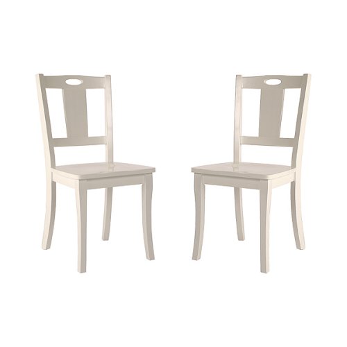 Childrens Toyshop  Kitchen & Housewares : Keyhole Dining Chair - Soft White (2-pk.)