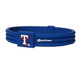 Phiten Titanium Texas Rangers Mlb Team Bracelet - 7.5