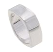 SilverBin Sterling Silver High Polish Squared Egde Chunky Band Ring