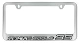 Monte Carlo SS Chrome License Plate Frame with 2 free caps