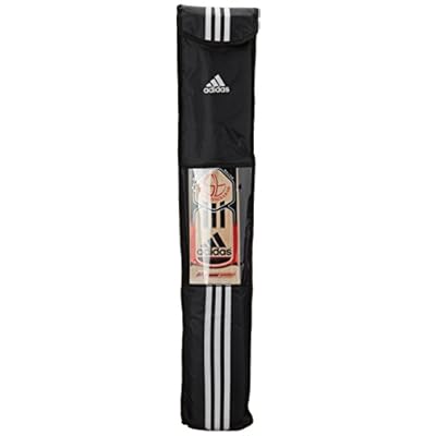 adidas Master Blaster Rookie Kashmir Willow Cricket Bat, Short handle (Poppy/Black/Silver)