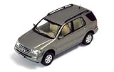 Review IXO MOC034 / Mercedes ML 500 2003 dark silver 1:43 scale diecast model car