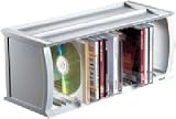 Produkt-Bild: Leitz 67661 CD Store f&uuml;r 21 Einzel- und 2 Doppel-CDs, Kunststoff, grau