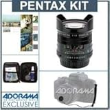 Pentax SMCP-FA 31mm f/1.8 AL Auto Focus, Limited Edition Lens Kit, Black, w ....
