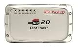 ABC Products All in One USB Multi Digital Camera Picture Memory Card Reader Writer USB2.0 for SDHC SD-HC XD-H XD-M XD SD CF MS Memory Stick CompactFlash Secure Digital Extreme CF SmartMedia Smart Media Fuji Fujifilm Olympus Camedia Nikon Coolpix Canon Powershot Ixus Samsung Digimax Kodak Easyshare Panasonic Lumix etc Windows 98SE, ME, 2000, XP, Vista and Mac OS V9.2 and above PLUG and PLAY Digital Photo Frame Transfer