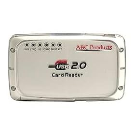 ABC Products All in One USB Multi Digital Camera Picture Memory Card Reader Writer USB2.0 for SDHC SD-HC XD-H XD-M XD SD CF MS Memory Stick CompactFlash Secure Digital Extreme CF SmartMedia Smart Media Fuji Fujifilm Olympus Camedia Nikon Coolpix Canon Powershot Ixus Samsung Digimax Kodak Easyshare Panasonic Lumix etc Windows 98SE, ME, 2000, XP, Vista and Mac OS V9.2 and above PLUG and PLAY Digital Photo Frame Transfer
