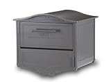 Architectural Mailboxes Geneva Locking Mailbox, Graphite Bronze