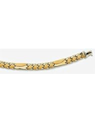 7mm 14k Stampato Bracelet 7"