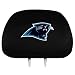 Carolina Panthers Headrest Covers