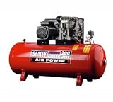 Review Sealey Tools  / Compressor 200ltr Belt Drive 3.0hp with Alloy Cylinders