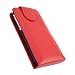 Red Vertical Clip on Flip Case & Car Charger for Apple iPhone 3G / 3GS
